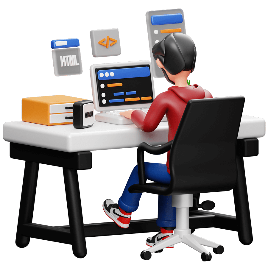 A developer illustration